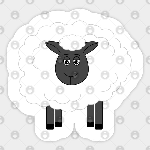 Sheep Sticker by CounterCultureWISE